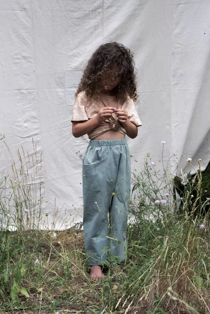Le pantalon Pleat Kids
