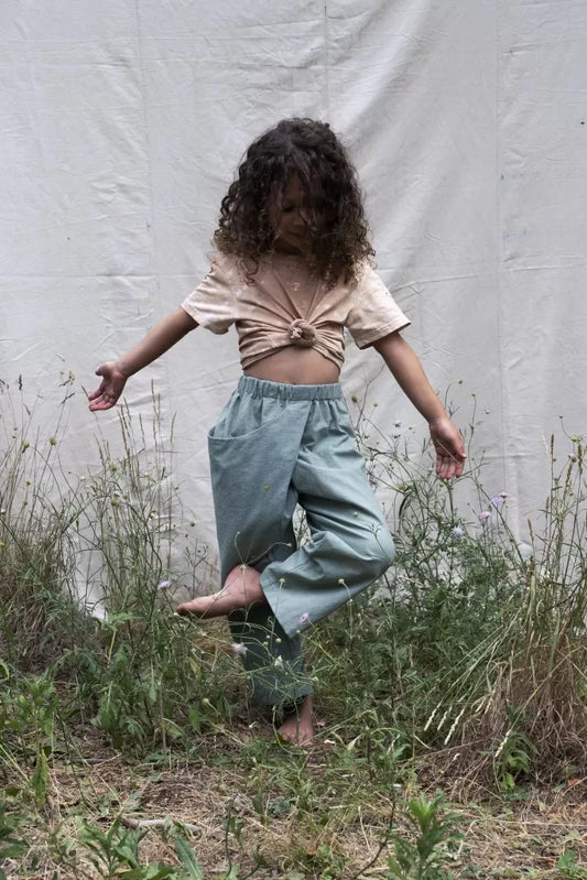 Le pantalon Pleat Kids