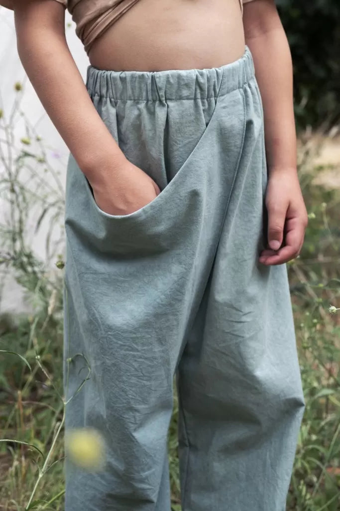 Le pantalon Pleat Kids