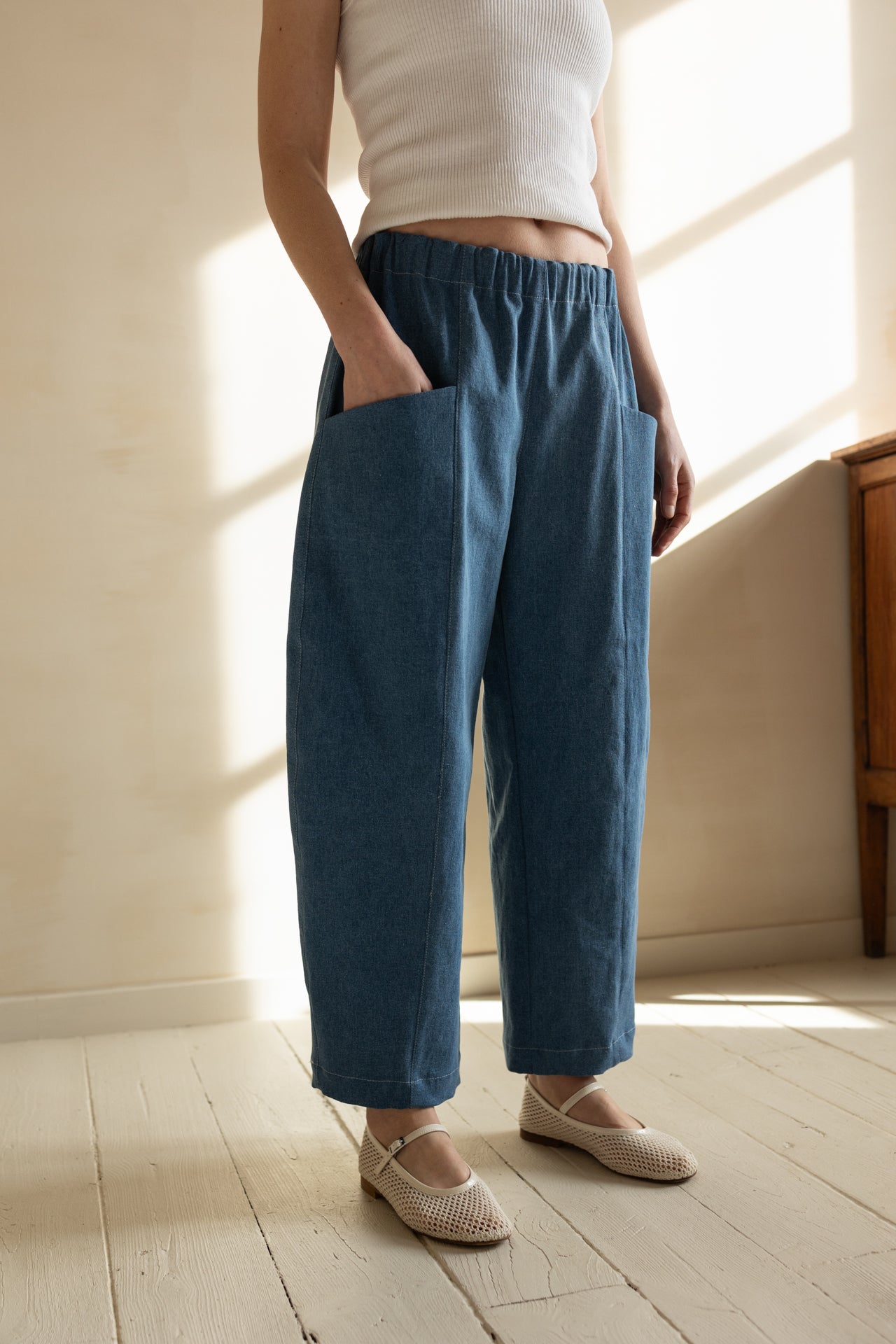 Pantalon barrel Emile
