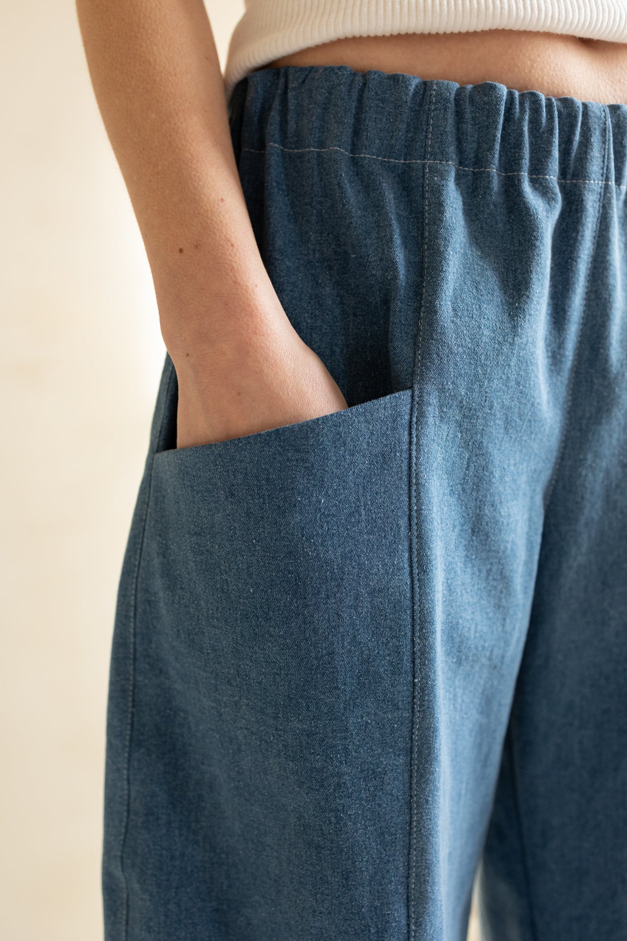 Pantalon barrel Emile