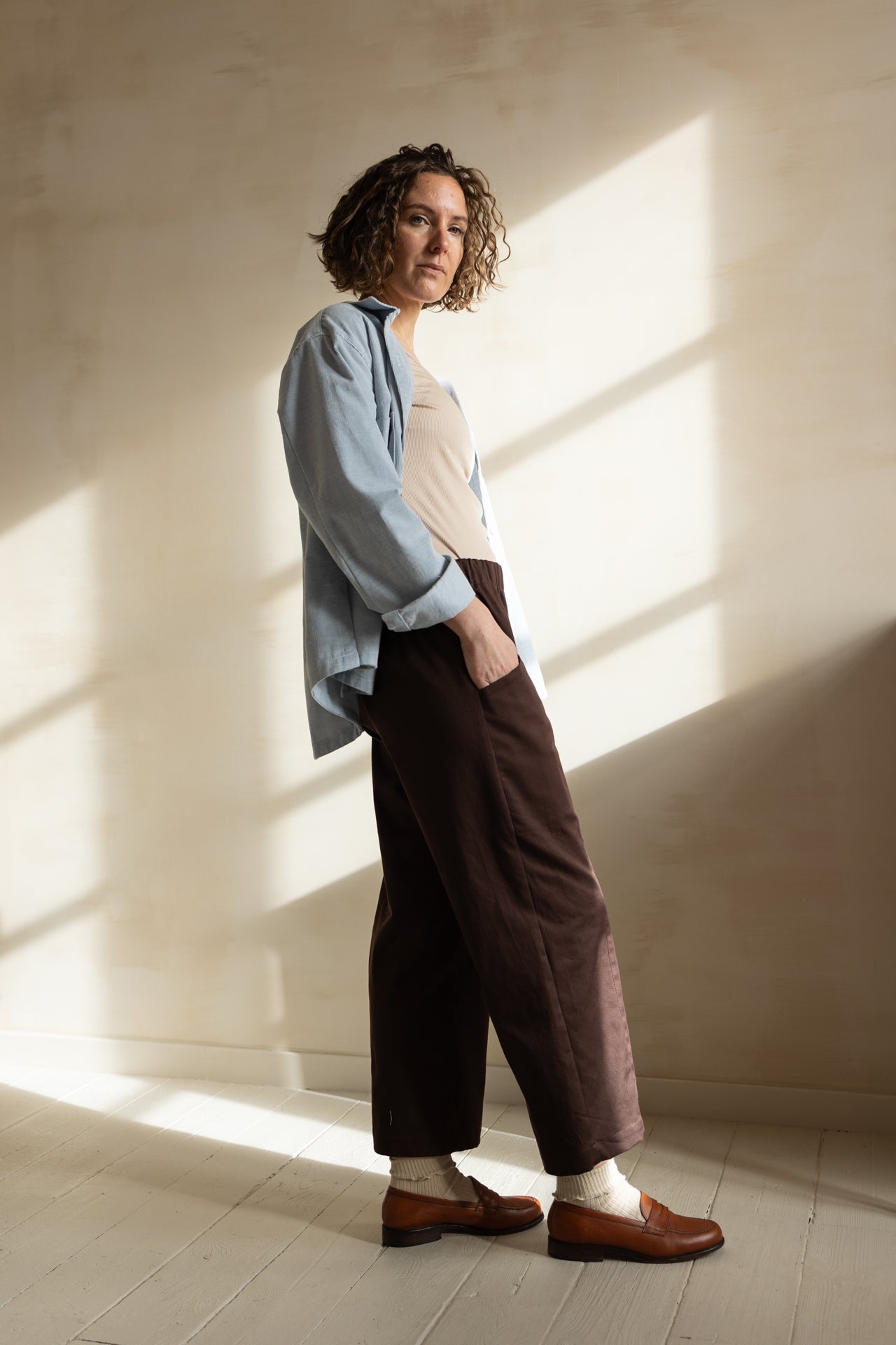 Pantalon barrel Emile