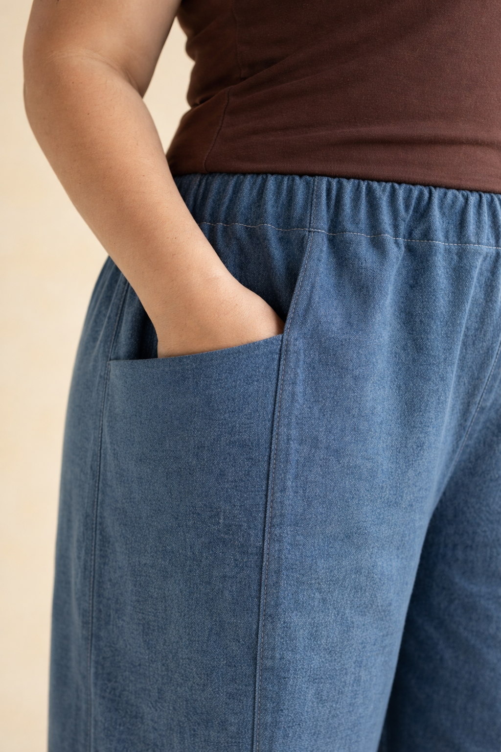 Pantalon barrel Emile