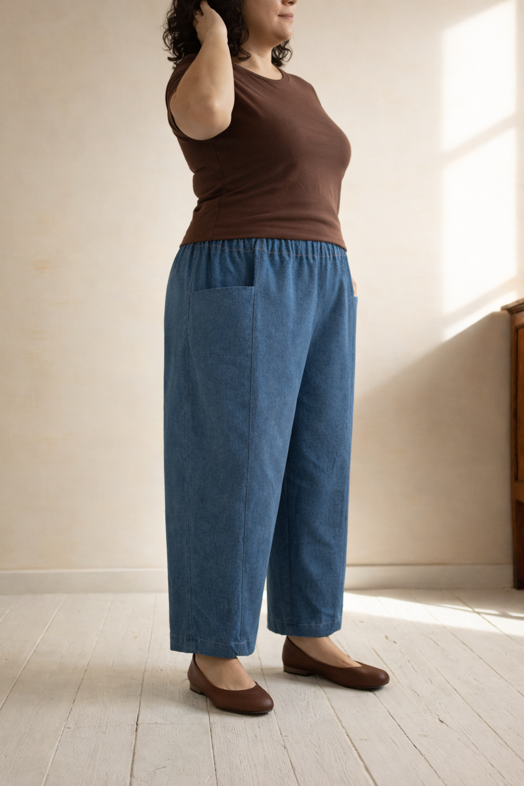Pantalon barrel Emile