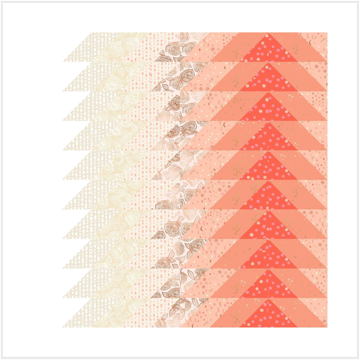 Ripple Quilt Pattern