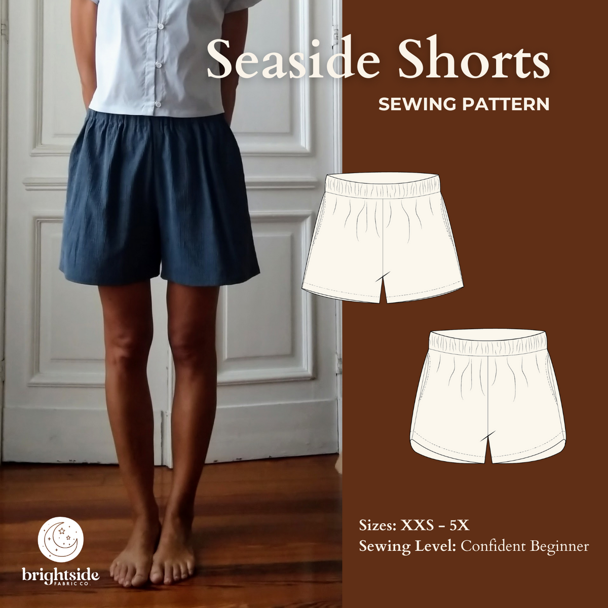 Seaside Shorts Sewing Pattern