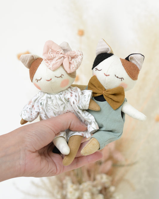 Sewing Pattern - Mini Cat doll