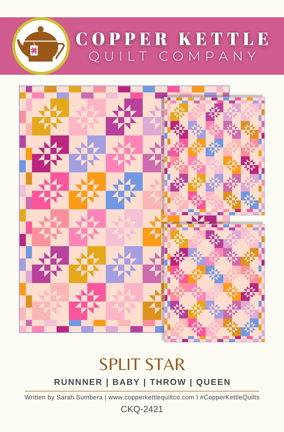 Split Star | CKQ-2421 Quilt Pattern