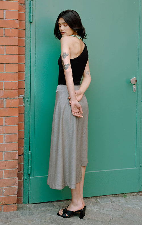 Asymmetrischer Rock Schnittmuster WILLOW