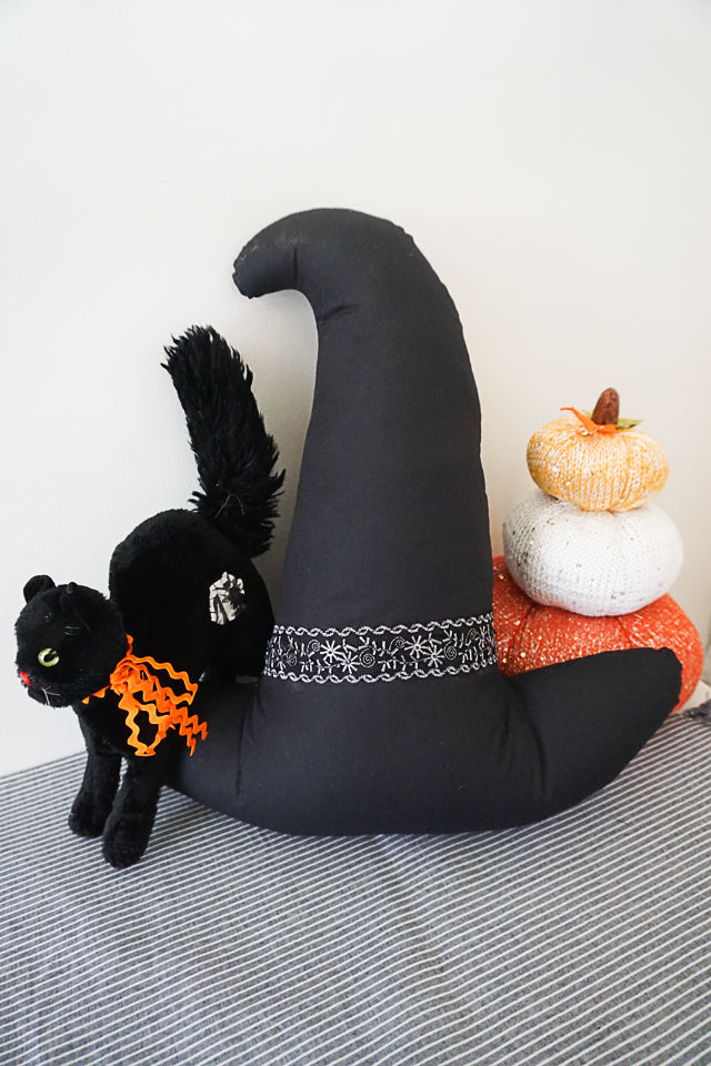 Witch Hat Pillow Sewing Pattern