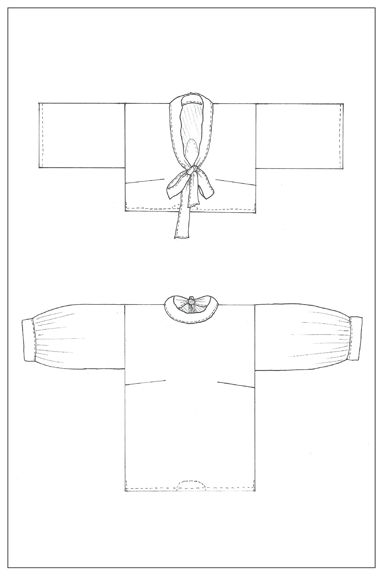 ZW Tie Top - PDF Sewing Pattern