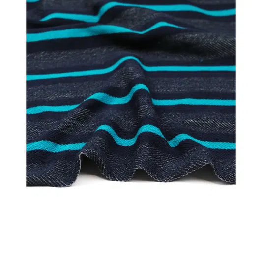 Reversi French Terry Fabric - Davey Stripe – view 2 | Truro Fabrics
