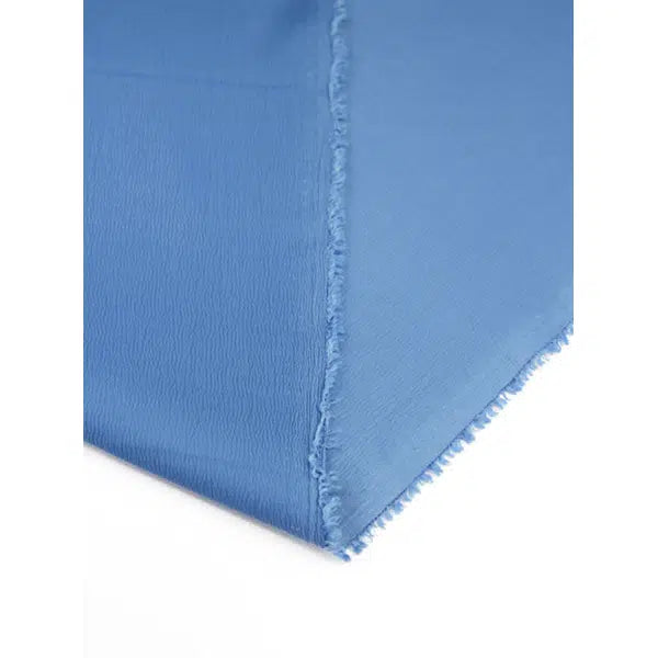 Ripple Crepe Backed Satin Fabric - Bluebell – view 3 | Truro Fabrics