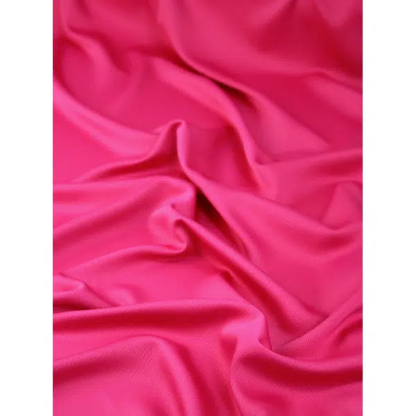 Ripple Crepe Backed Satin Fabric - Gerbera – view 2 | Truro Fabrics