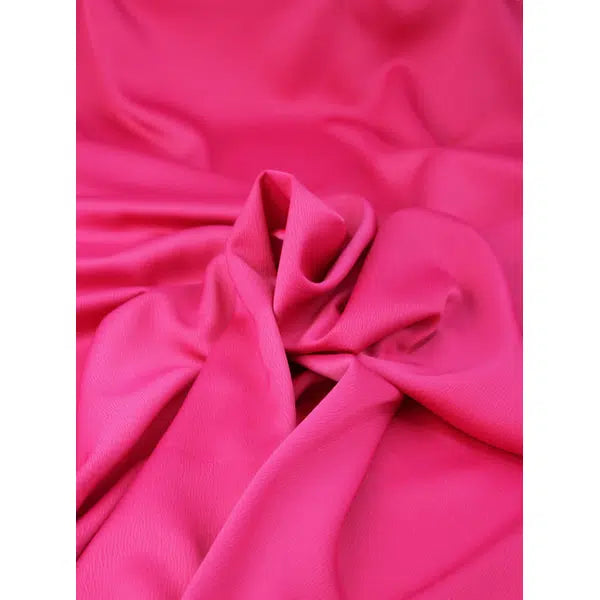 Ripple Crepe Backed Satin Fabric - Gerbera – view 3 | Truro Fabrics