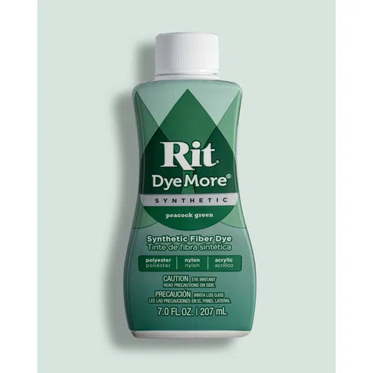 Rit Synthetic Fabric Dye - DyeMore -Peacock Green | Truro Fabrics