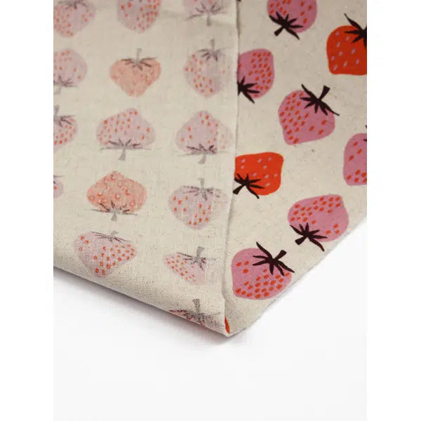 Ruby Star Society Canvas Fabric - Strawberry Natural – view 6 | Truro Fabrics