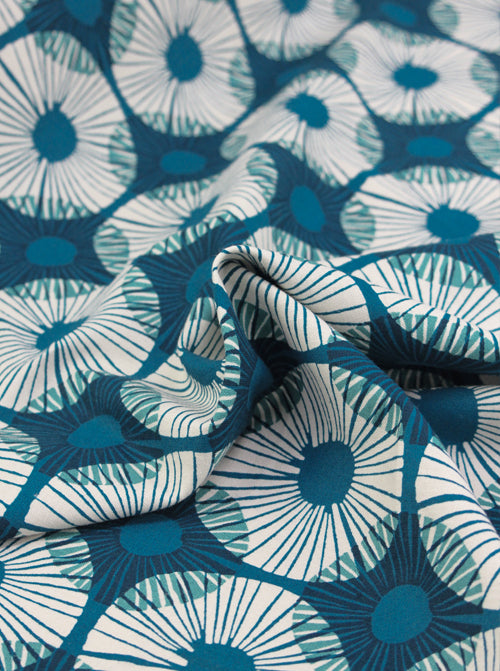 Ruby Star Society Canvas Fabric – Superbloom Teal