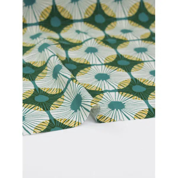 Ruby Star Society Canvas Fabric – Superbloom Watercress – view 2 | Truro Fabrics