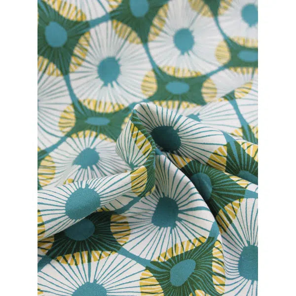 Ruby Star Society Canvas Fabric – Superbloom Watercress – view 3 | Truro Fabrics
