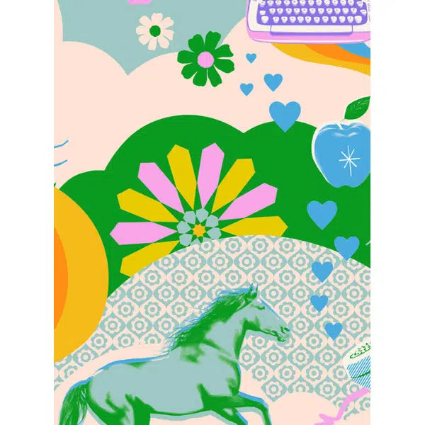 Ruby Star Society Cotton Fabric - Best Day Ever - Panel Print - Verdant – view 2 | Truro Fabrics