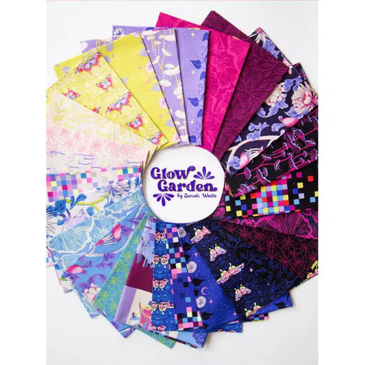 Ruby Star Society Cotton Fabric - Glow Garden - Charm Pack – view 2 | Truro Fabrics