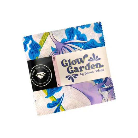 Ruby Star Society Cotton Fabric - Glow Garden - Charm Pack | Truro Fabrics