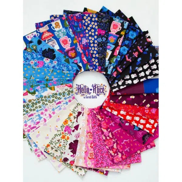 Ruby Star Society Cotton Fabric - Hello Alice - Charm Pack – view 2 | Truro Fabrics