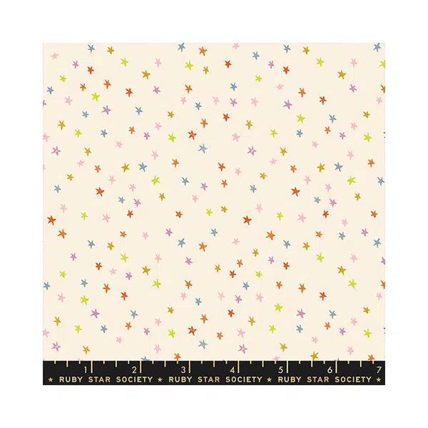 Ruby Star Society Cotton Fabric - Mini Starry - Multi – view 2 | Truro Fabrics