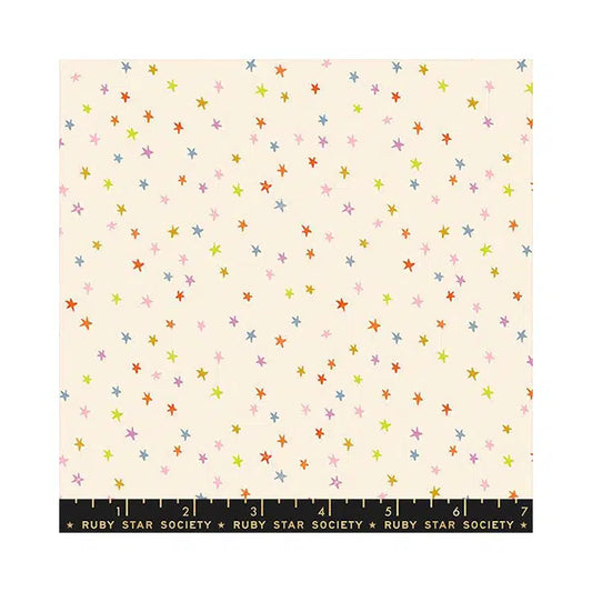 Ruby Star Society Cotton Fabric - Mini Starry - Multi – view 2 | Truro Fabrics