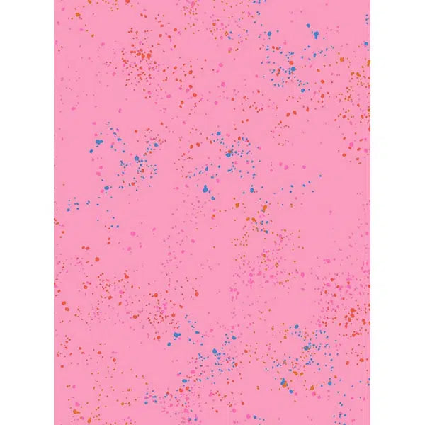 Ruby Star Society Cotton Fabric - Speckled - Flamingo | Truro Fabrics