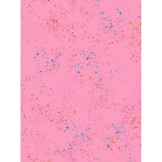 Ruby Star Society Cotton Fabric - Speckled - Flamingo | Truro Fabrics