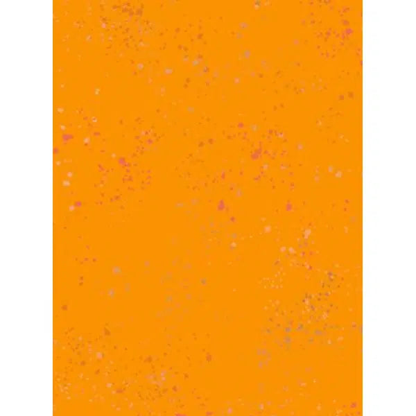 Ruby Star Society Cotton Fabric - Speckled - Metallic Clementine | Truro Fabrics