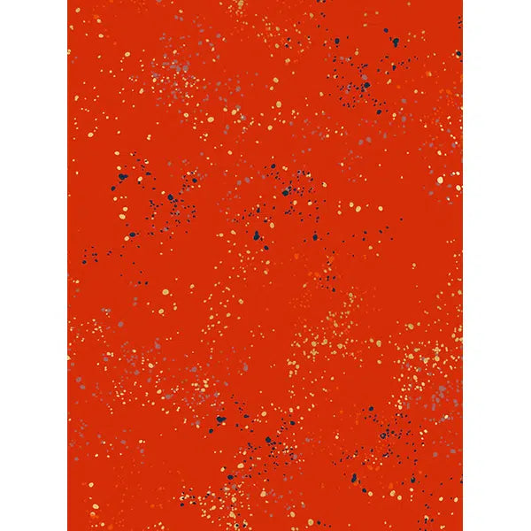 Ruby Star Society Cotton Fabric - Speckled - Metallic Poinsettia | Truro Fabrics