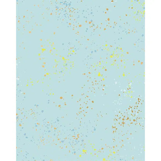 Ruby Star Society Cotton Fabric - Speckled - Metallic Polar | Truro Fabrics
