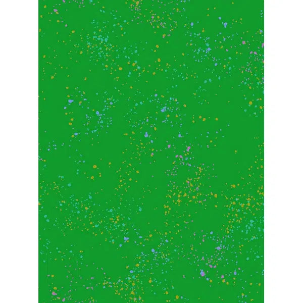 Ruby Star Society Cotton Fabric - Speckled - Metallic Verdant | Truro Fabrics