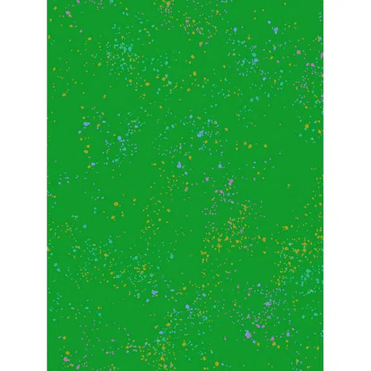Ruby Star Society Cotton Fabric - Speckled - Metallic Verdant | Truro Fabrics