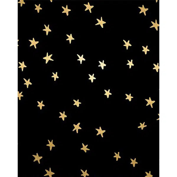 Ruby Star Society Cotton Fabric - Starry - Black Gold | Truro Fabrics