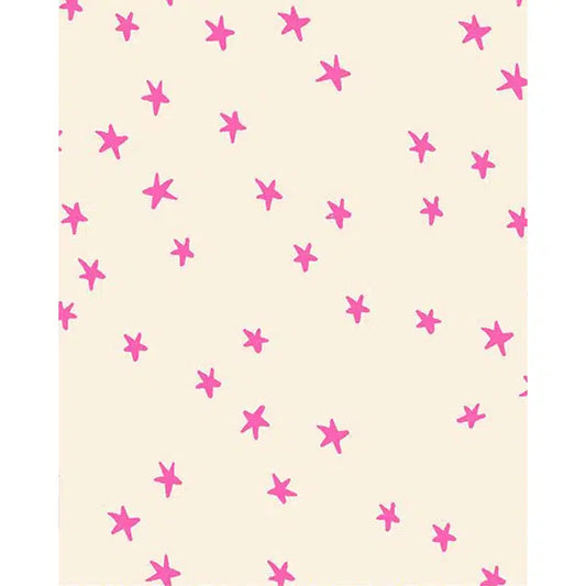 Ruby Star Society Cotton Fabric - Starry - Neon Pink | Truro Fabrics