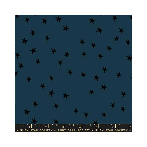 Ruby Star Society Cotton Fabric - Starry - Smoke – view 2 | Truro Fabrics