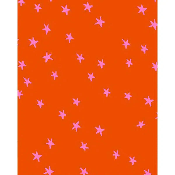 Ruby Star Society Cotton Fabric - Starry - Warm Red | Truro Fabrics