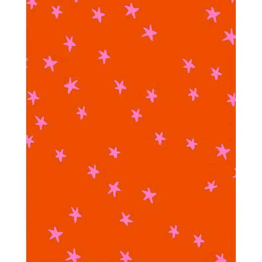 Ruby Star Society Cotton Fabric - Starry - Warm Red | Truro Fabrics