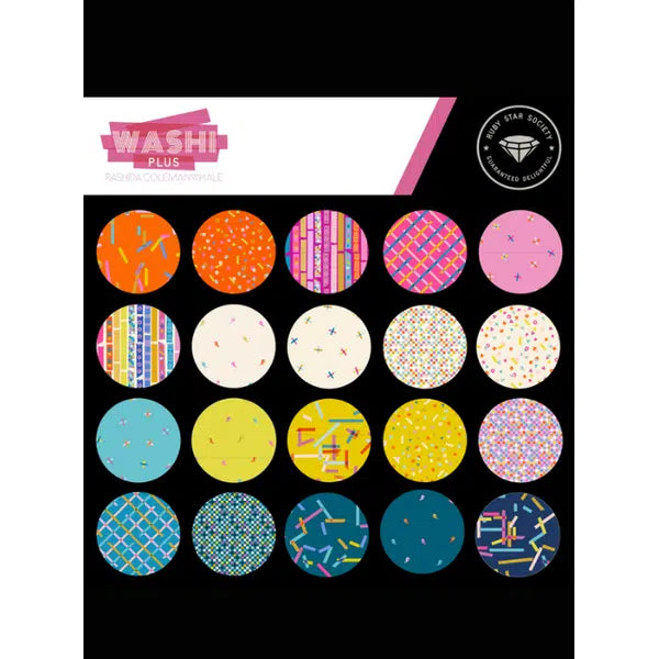 Ruby Star Society Cotton Fabric - Washi Plus - Mini Charm – view 3 | Truro Fabrics