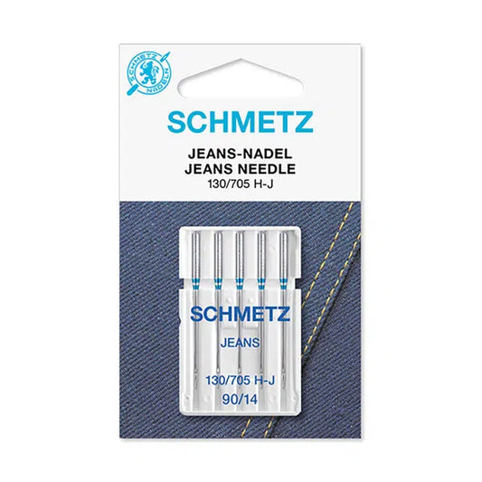 Schmetz Sewing Machine Needles - Jeans/Denim 90/14 | Truro Fabrics