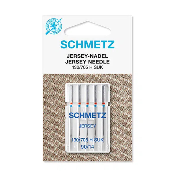 Schmetz Sewing Machine Needles - Jersey Ballpoint 90/14 | Truro Fabrics