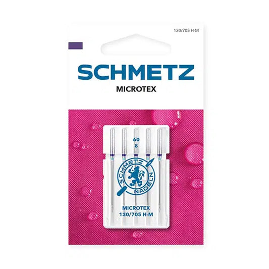 Schmetz Sewing Machine Needles - Microtex 60/8 | Truro Fabrics