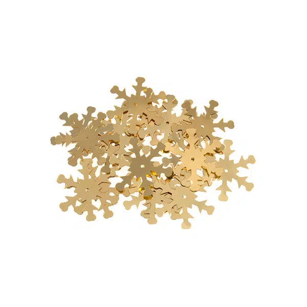 Sequins - 24mm Snowflake - Assorted Colours – view 4 | Truro Fabrics