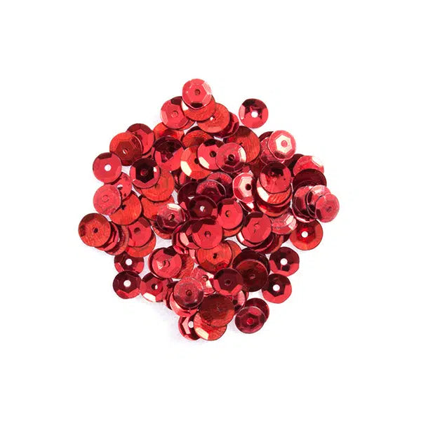 Sequins - 5mm Cup - Assorted Colours – view 4 | Truro Fabrics