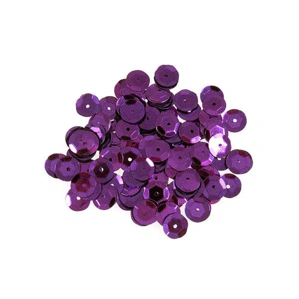 Sequins - 8mm Cup - Assorted Colours