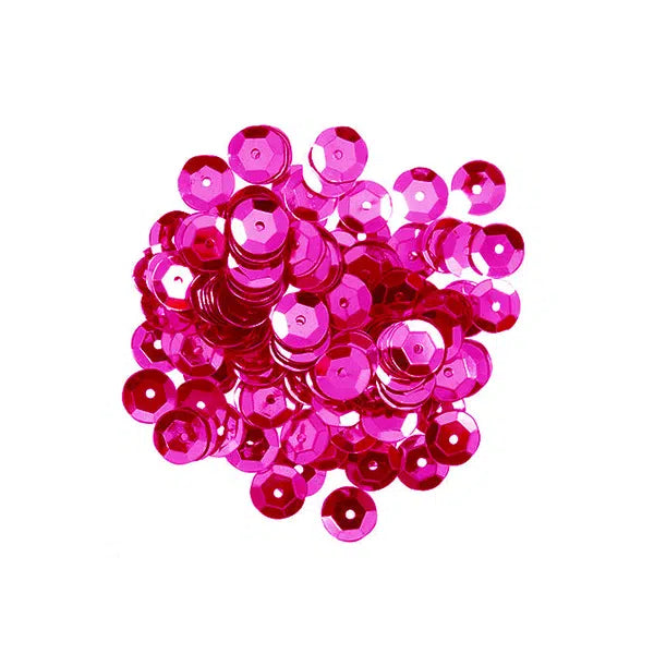Sequins - 8mm Cup - Assorted Colours – view 8 | Truro Fabrics
